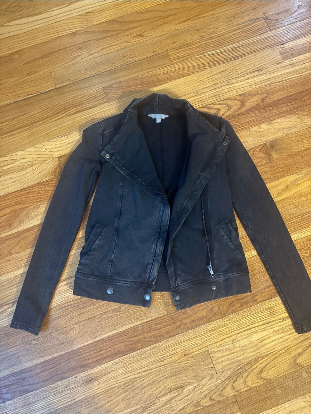 Rubbish Black Women's Moto Jacket XS